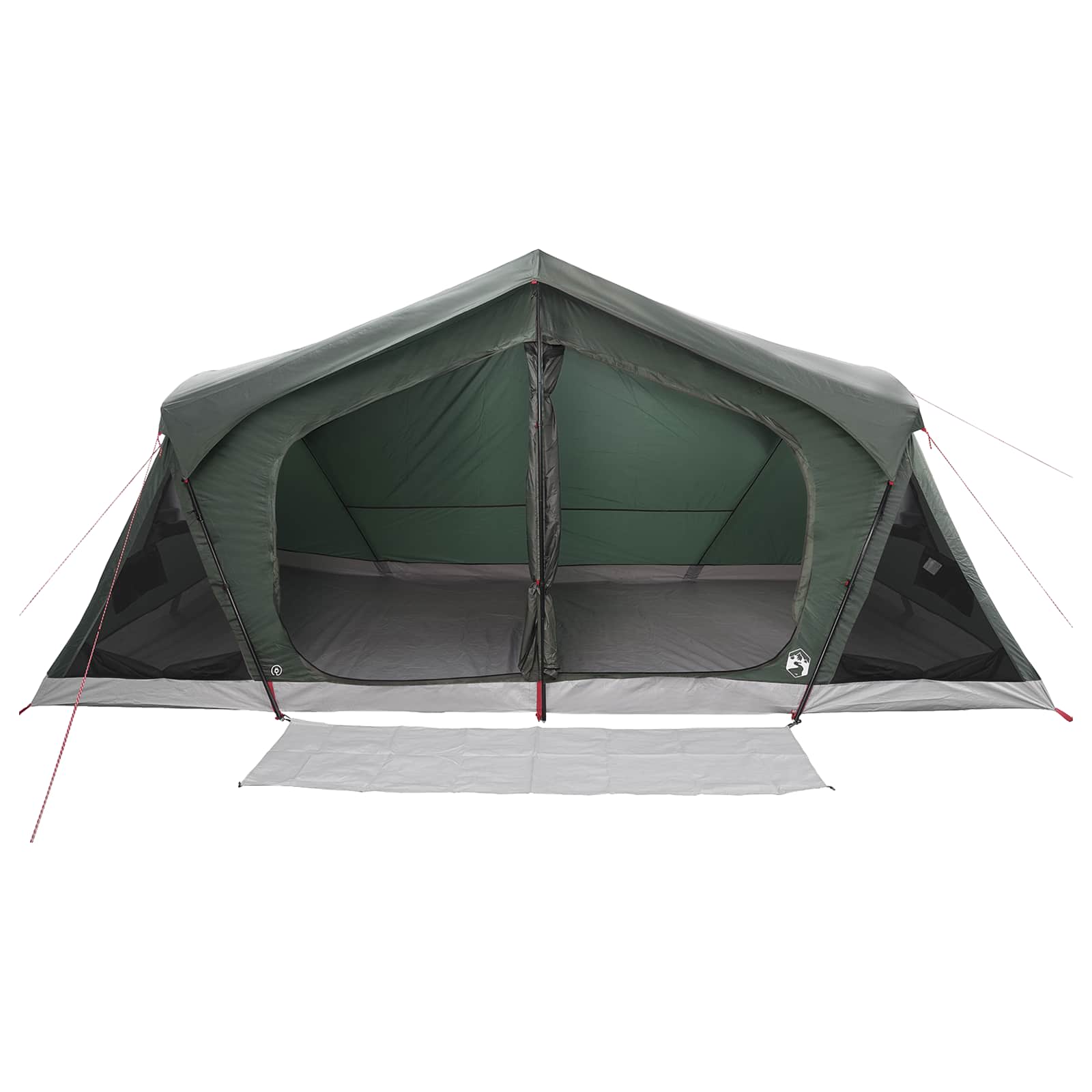 Tenda Capanna Verde militare 10 persone Poliestere e Acciaio