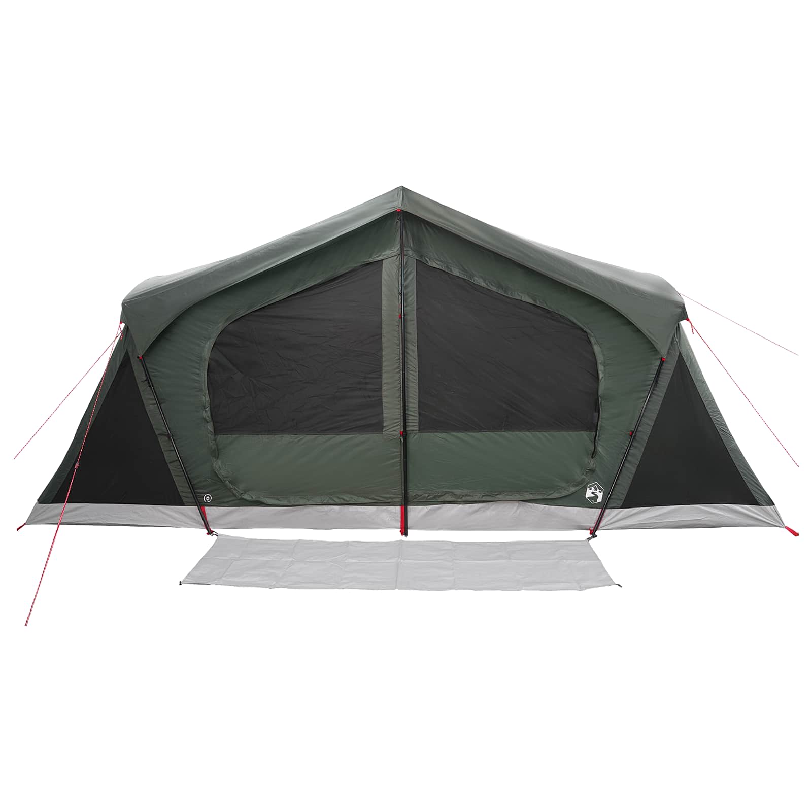 Tenda Capanna Verde militare 10 persone Poliestere e Acciaio