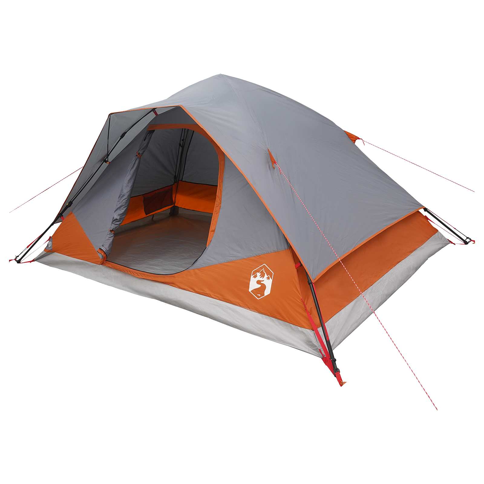Tenda Istantanea Grigio e arancione 305 x 215 x 140 cm