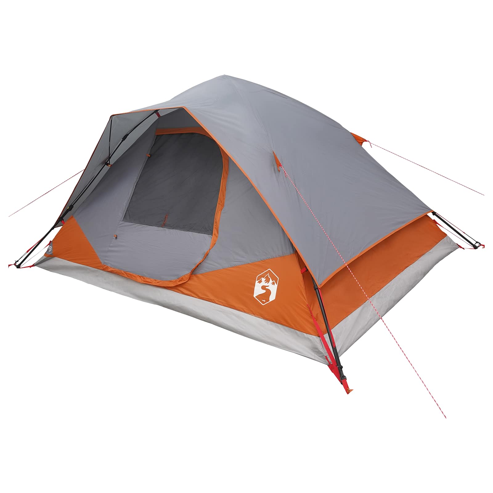 Tenda Istantanea Grigio e arancione 305 x 215 x 140 cm