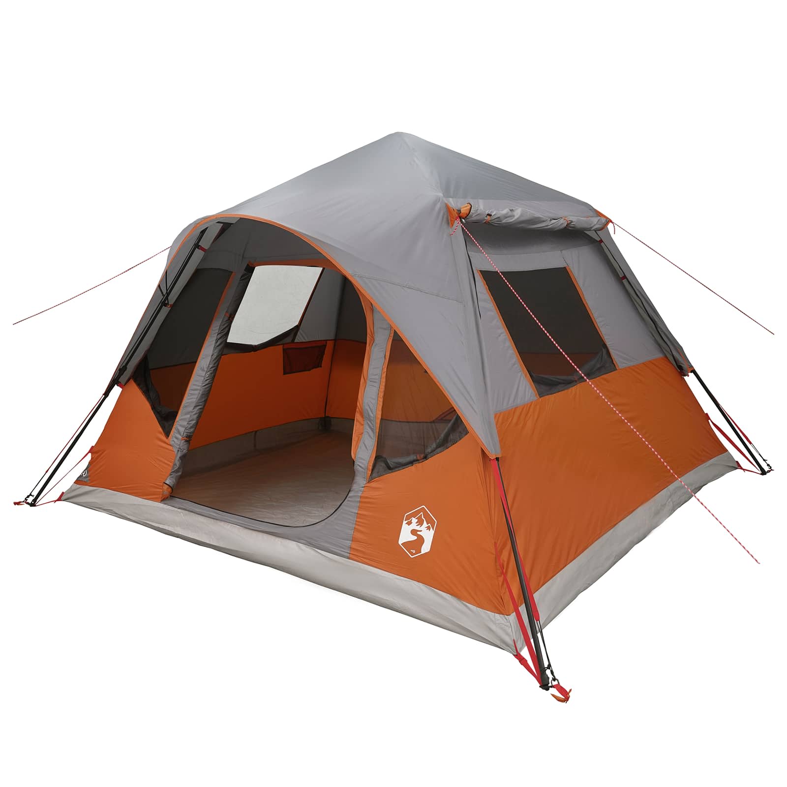 Tenda Istantanea Grigio e arancione 305 x 275 x 190 cm