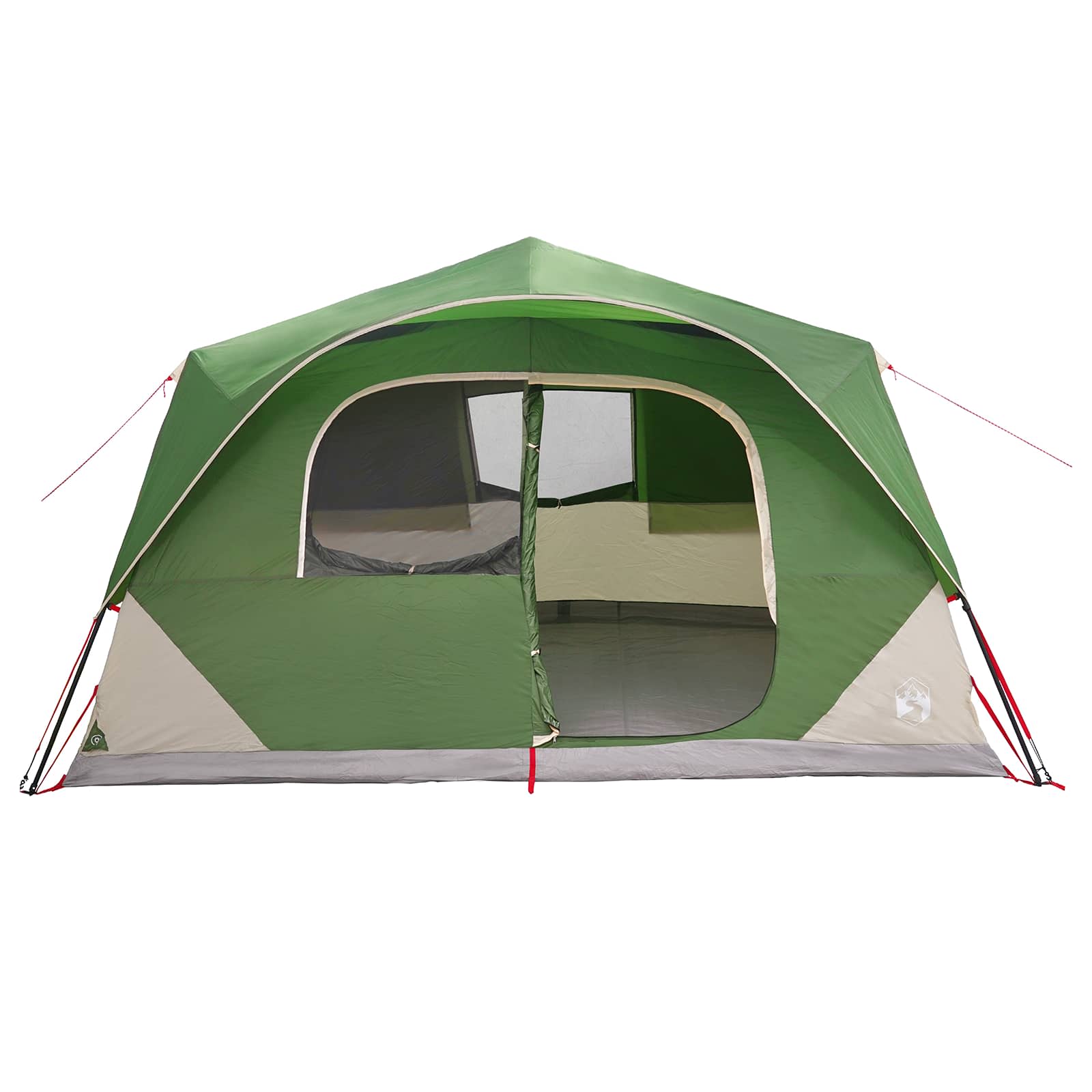 Tenda Istantanea 8 persona Verde Poliestere e Acciaio