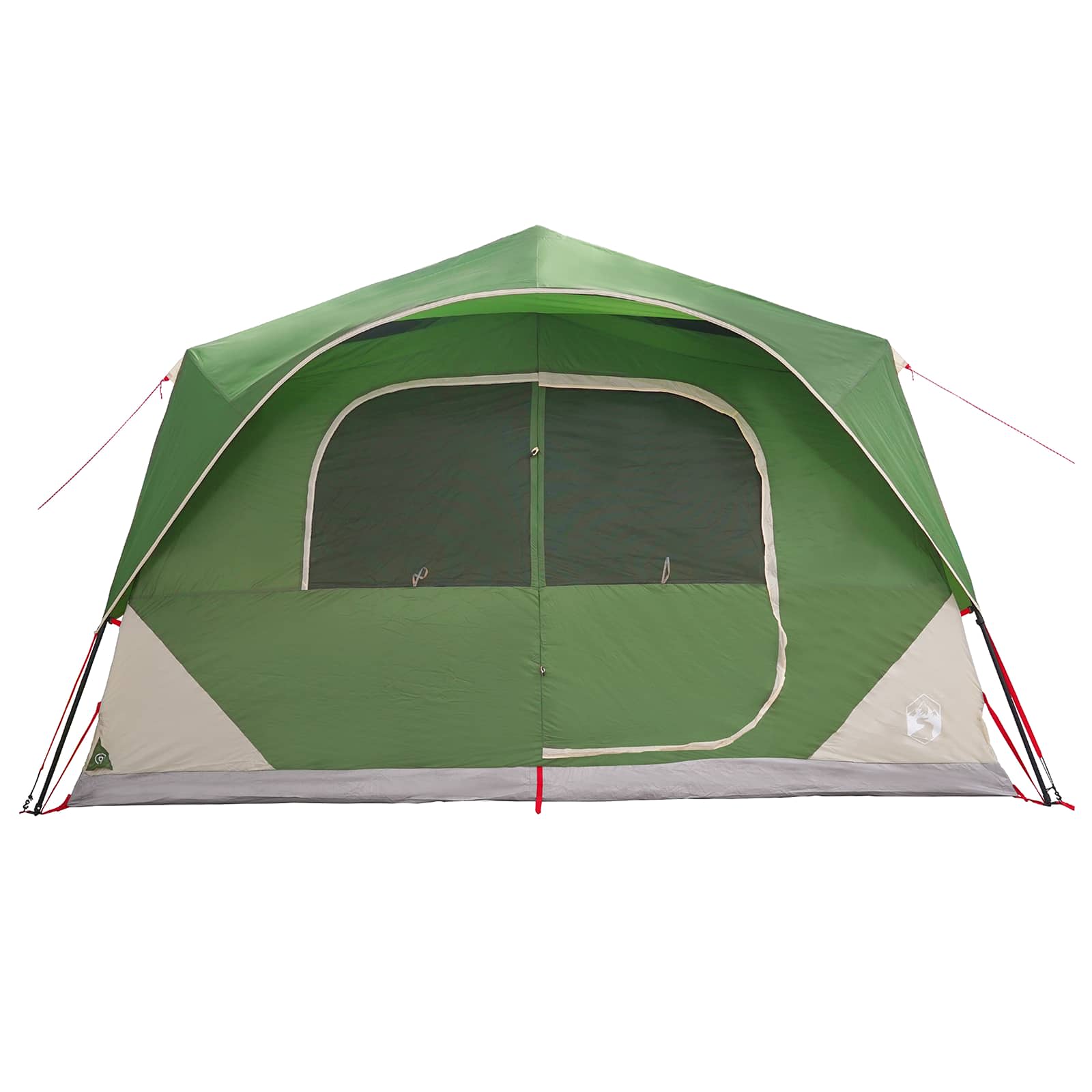 Tenda Istantanea 8 persona Verde Poliestere e Acciaio