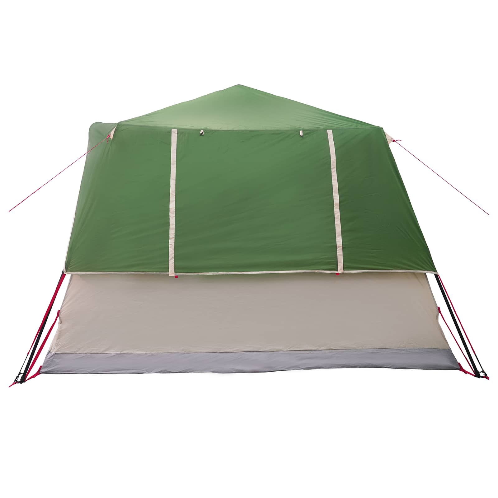 Tenda Istantanea 8 persona Verde Poliestere e Acciaio