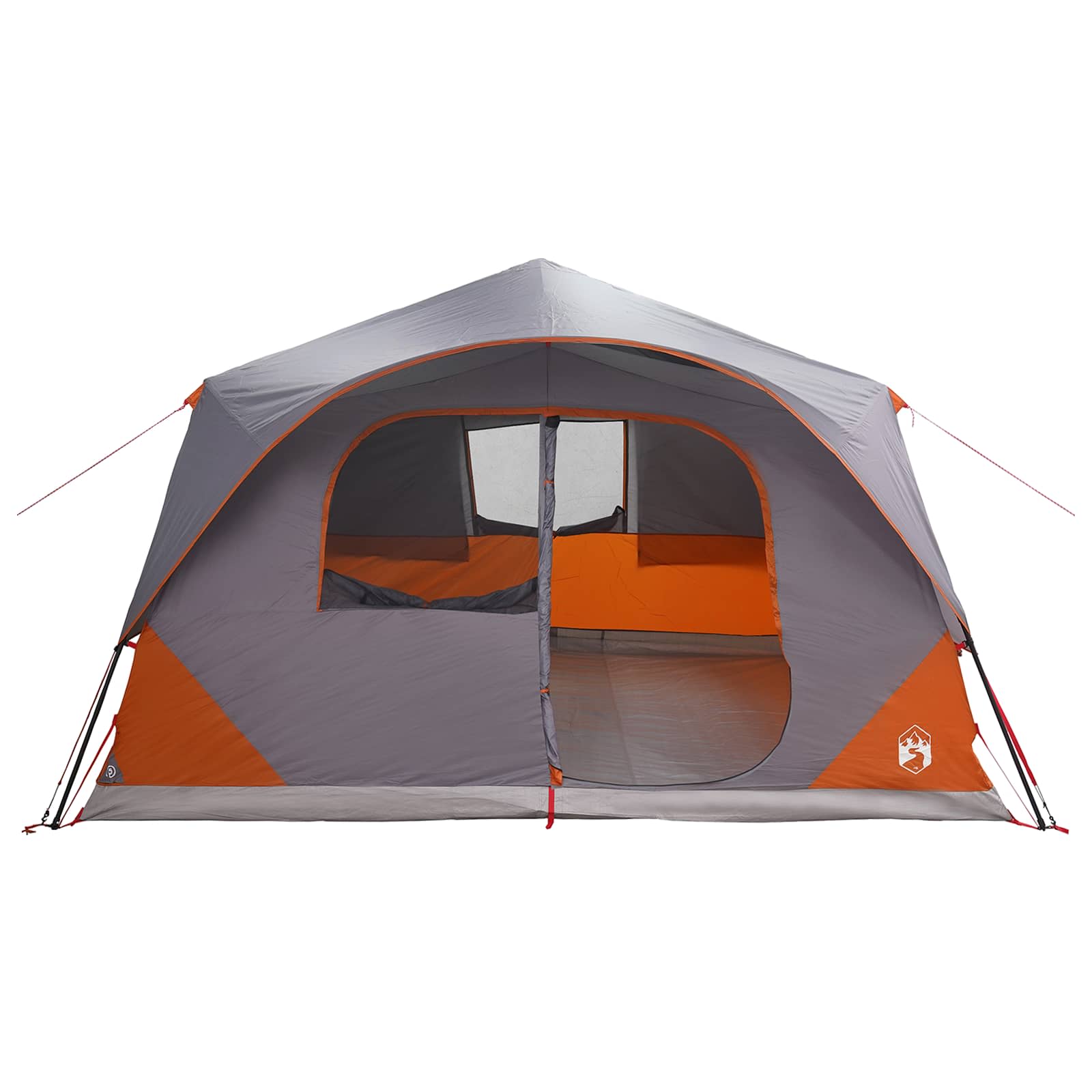 Tenda Istantanea 8 persona Grigio e arancione