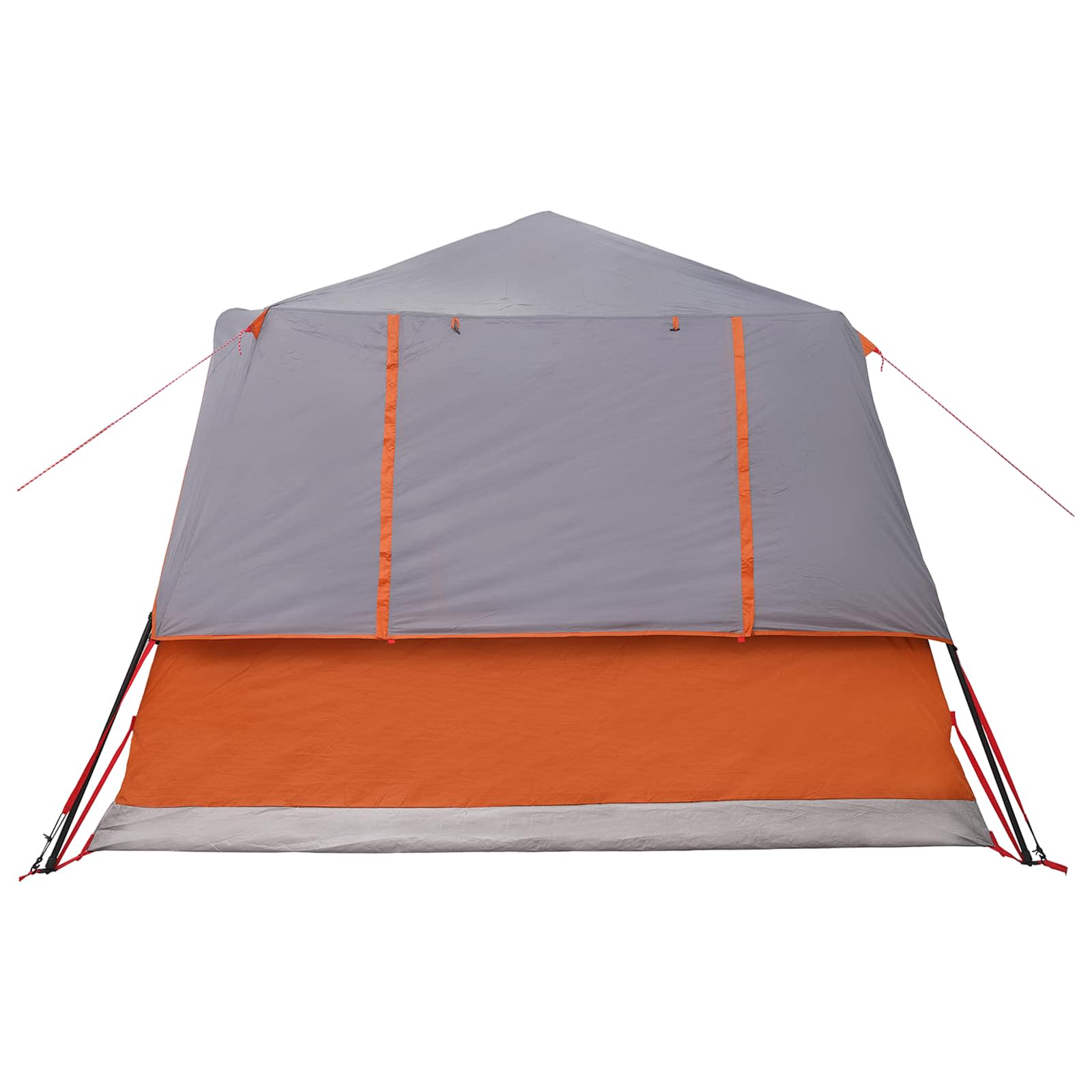 Tenda Istantanea 8 persona Grigio e arancione