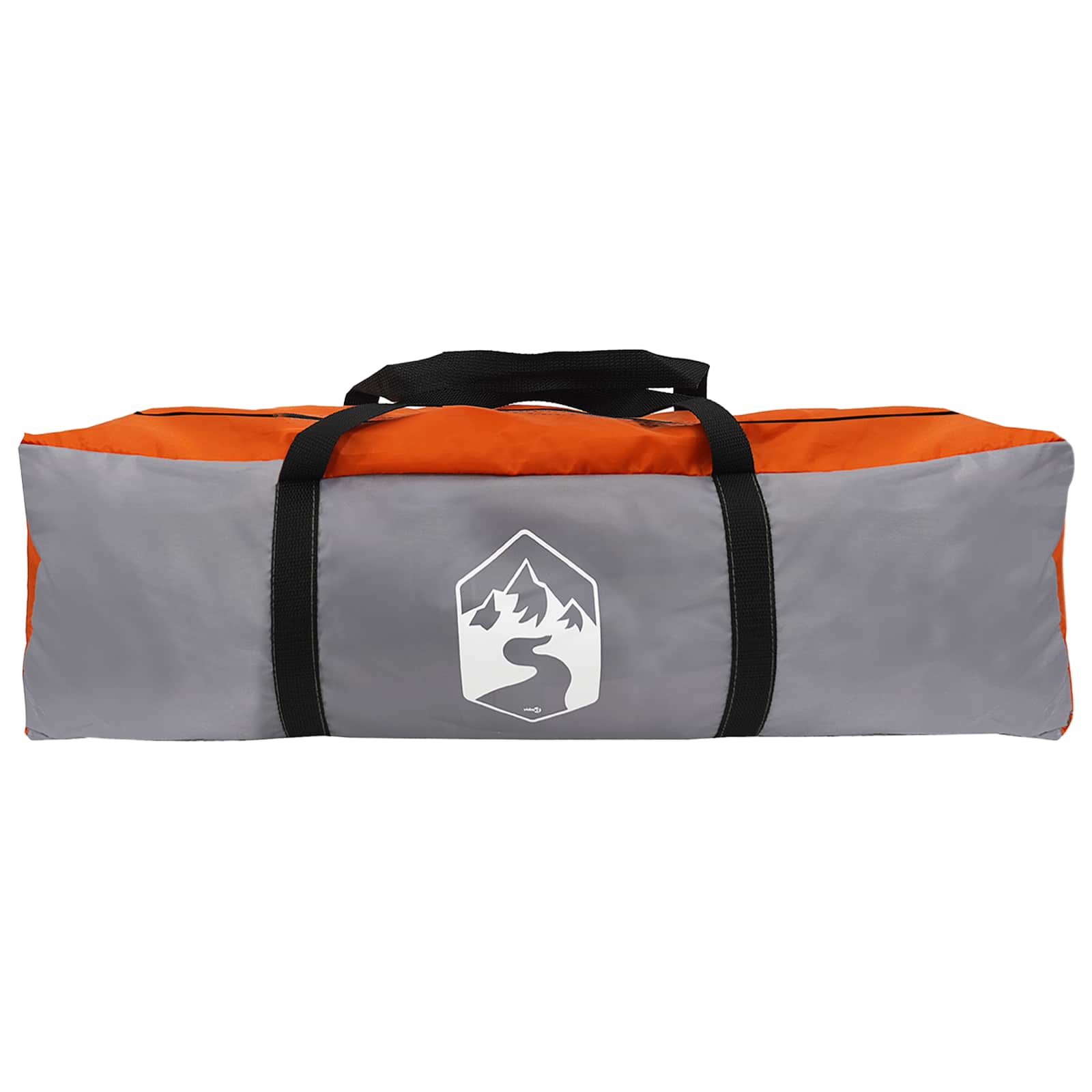 Tenda Istantanea 8 persona Grigio e arancione