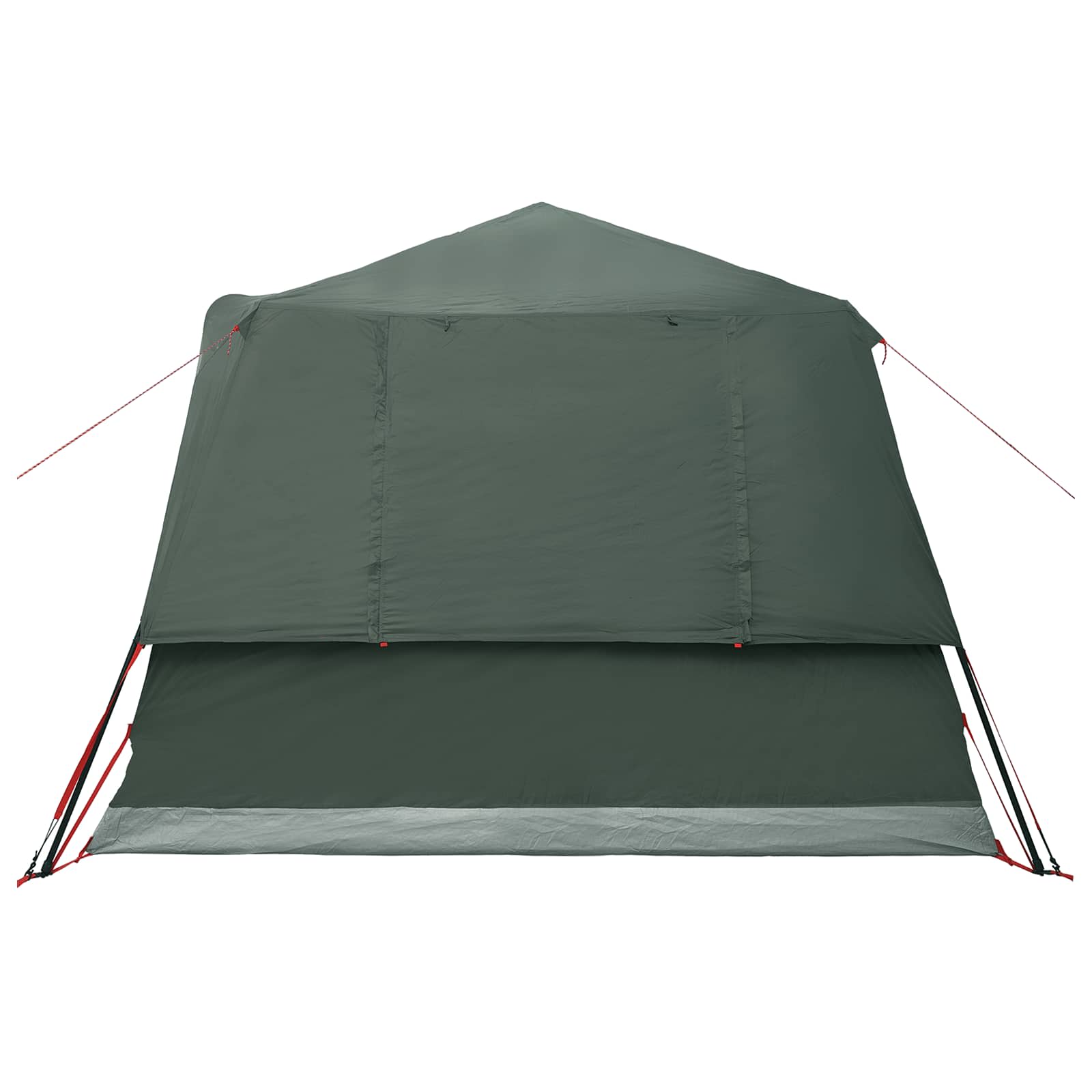 Tenda Istantanea 8 persona Verde militare Poliestere e Acciaio