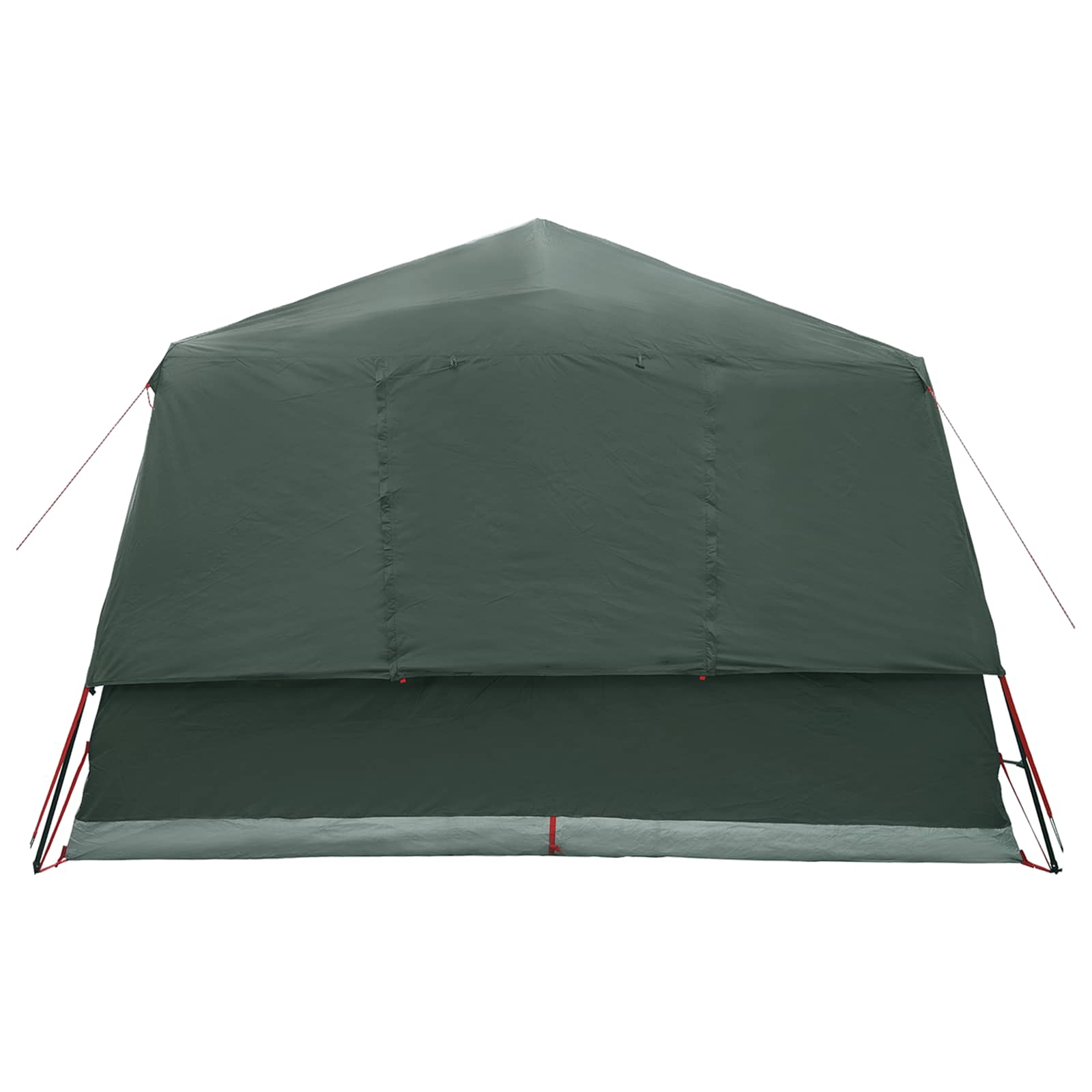 Tenda Istantanea 8 persona Verde militare Poliestere e Acciaio