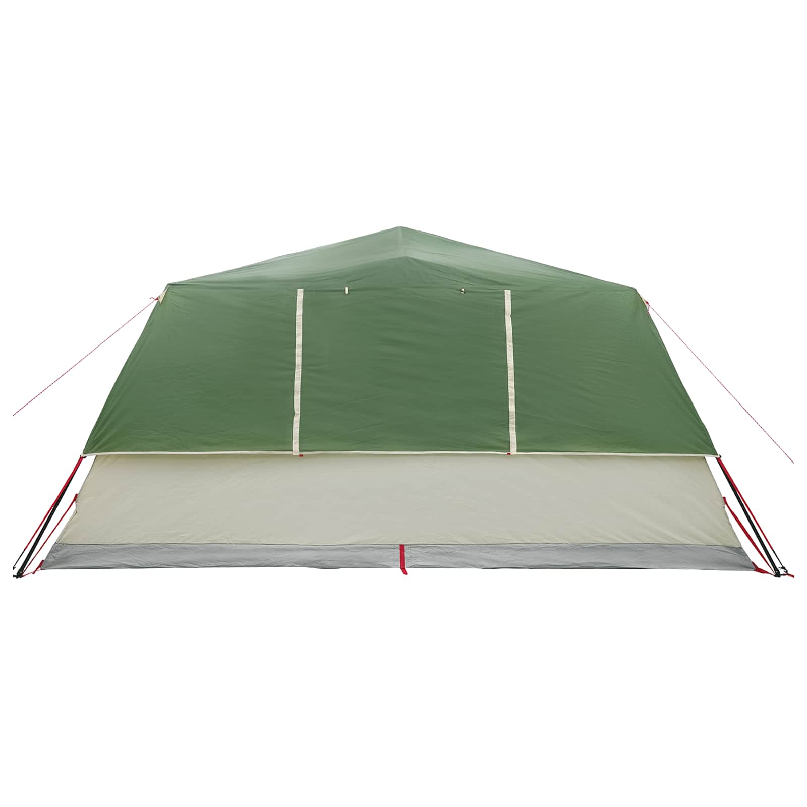 Tenda Istantanea 10 persona Verde Poliestere e Acciaio