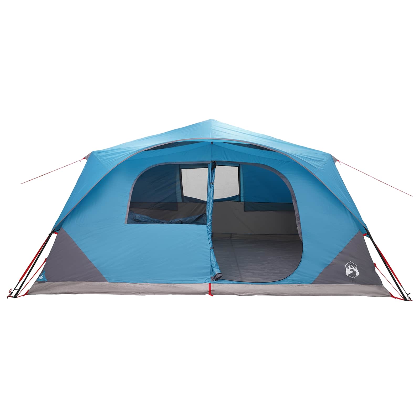 Tenda Istantanea 10 persona Blu Poliestere e Acciaio