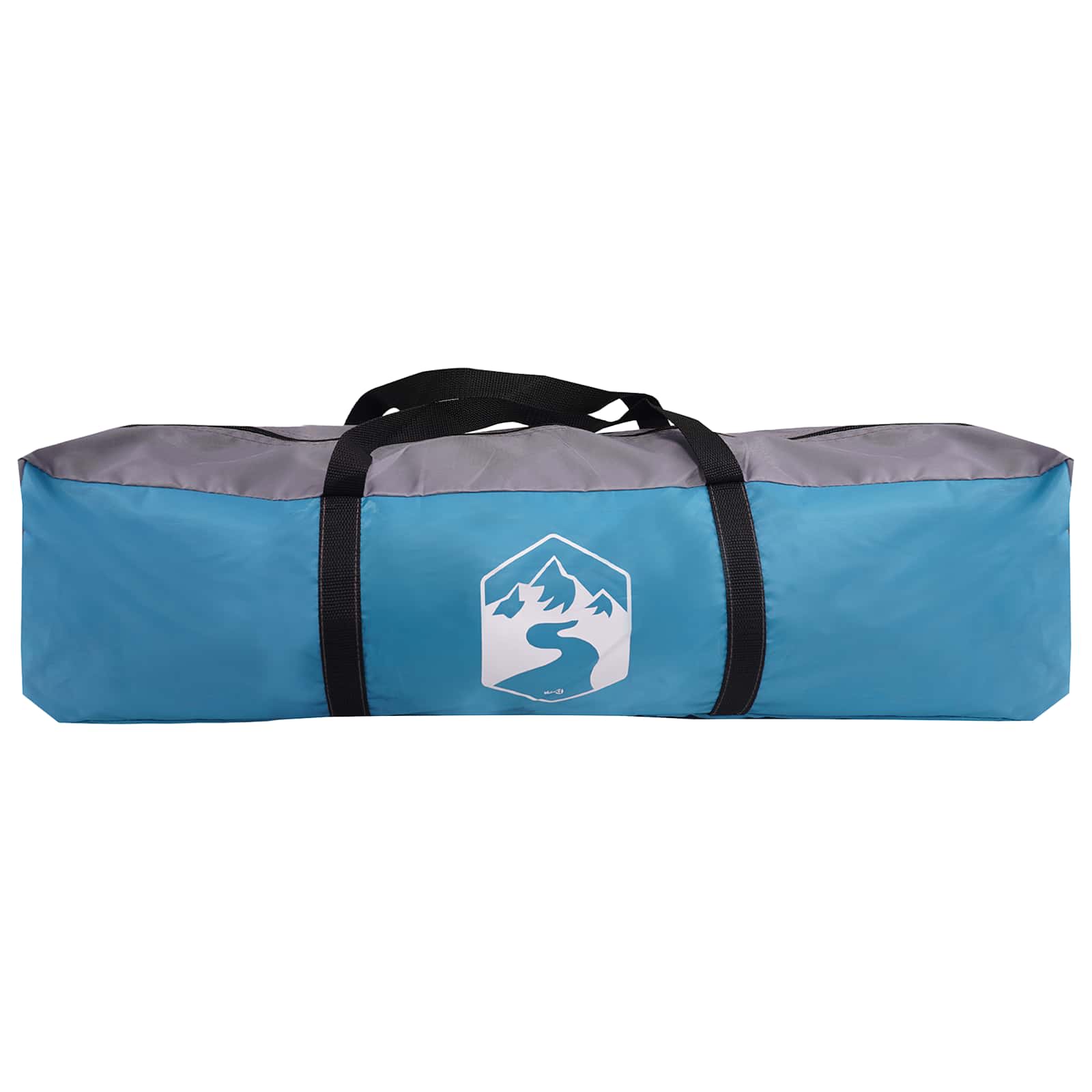 Tenda Istantanea 10 persona Blu Poliestere e Acciaio