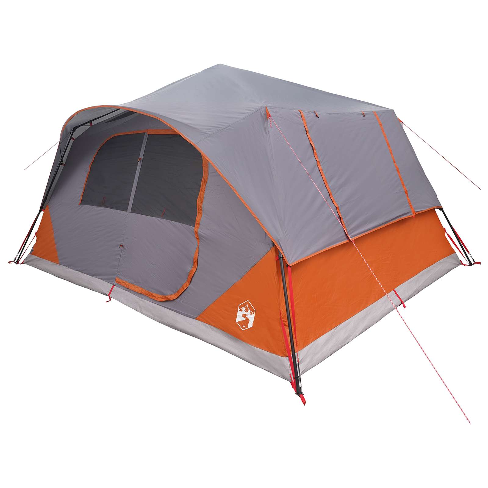 Tenda Istantanea 10 persona Grigio e arancione