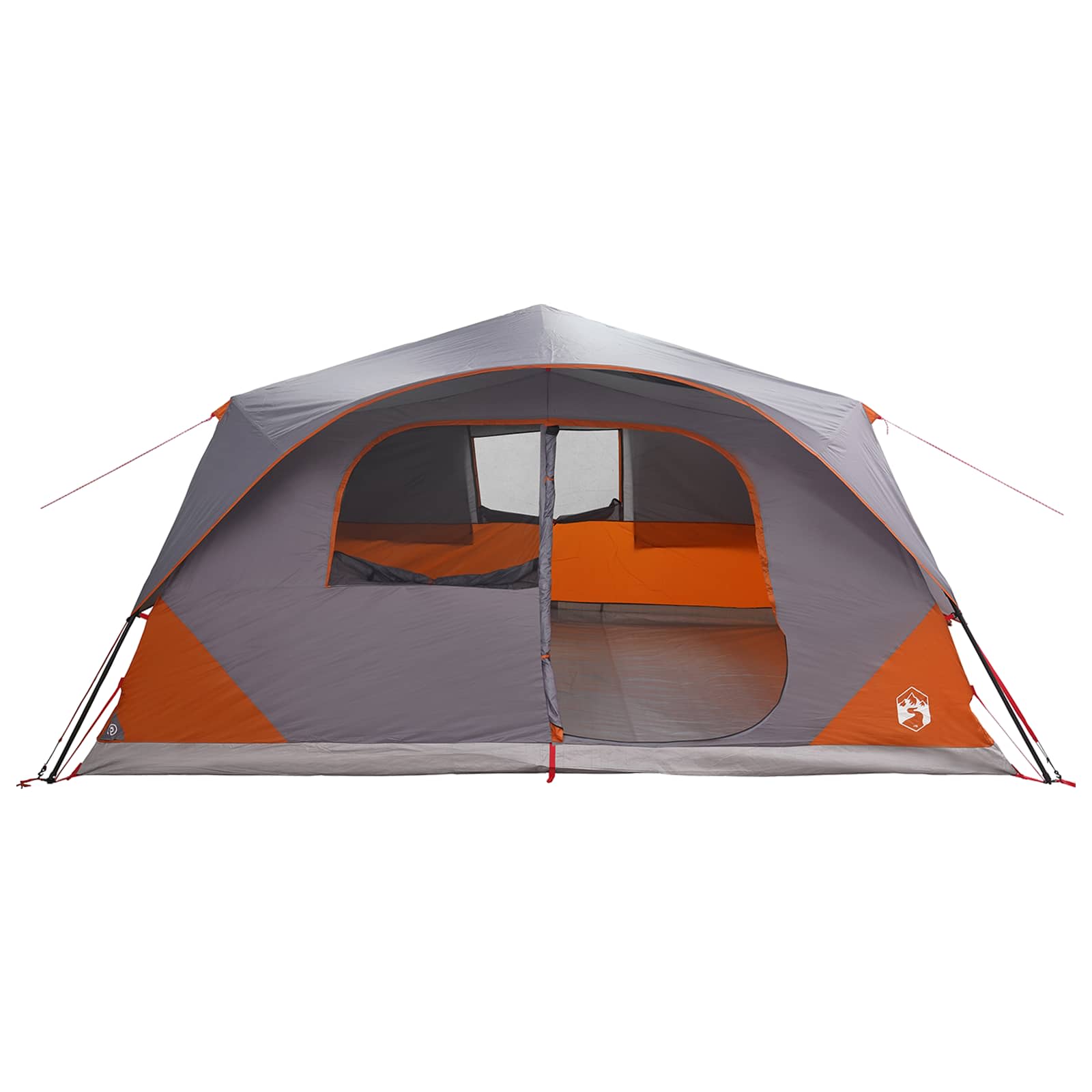 Tenda Istantanea 10 persona Grigio e arancione
