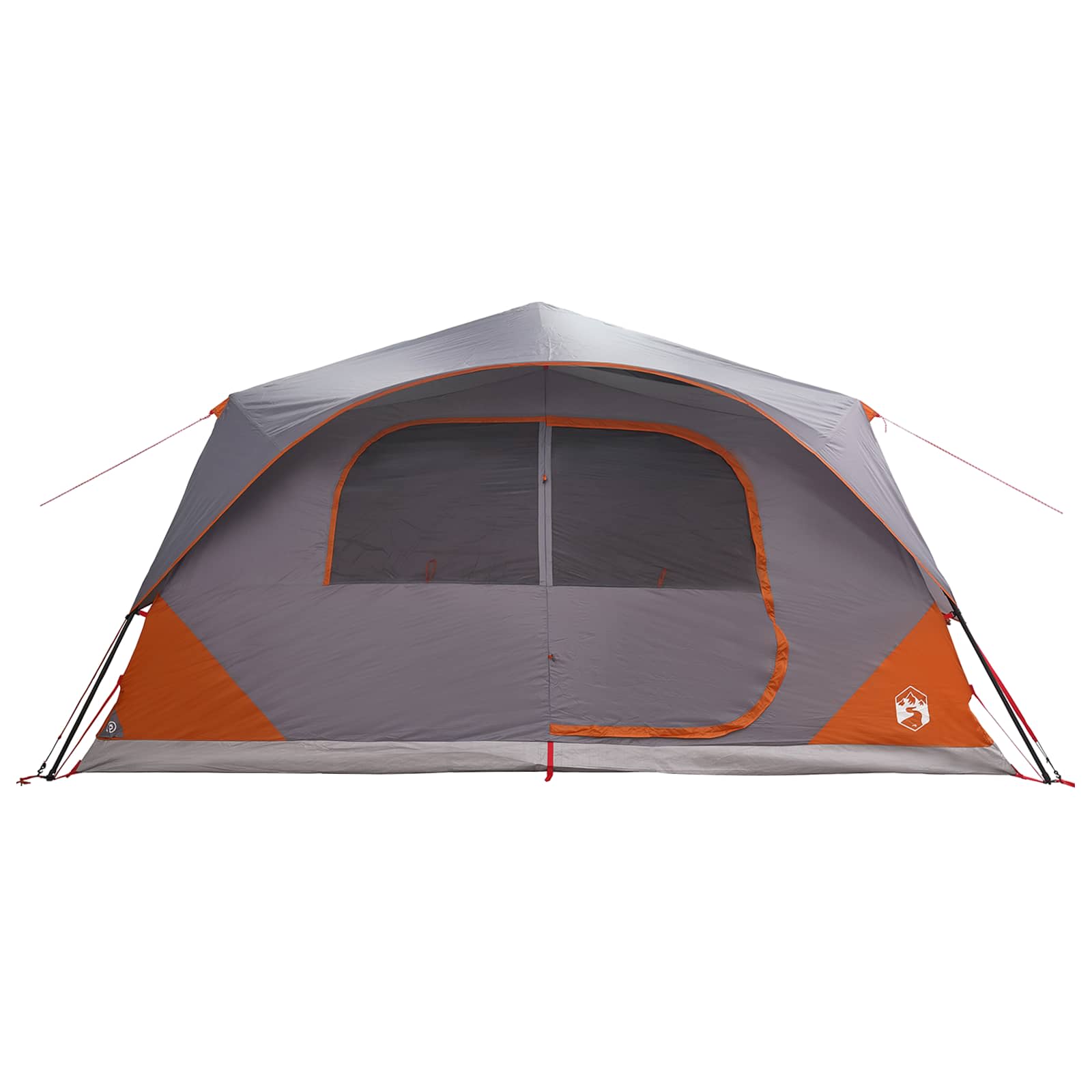 Tenda Istantanea 10 persona Grigio e arancione