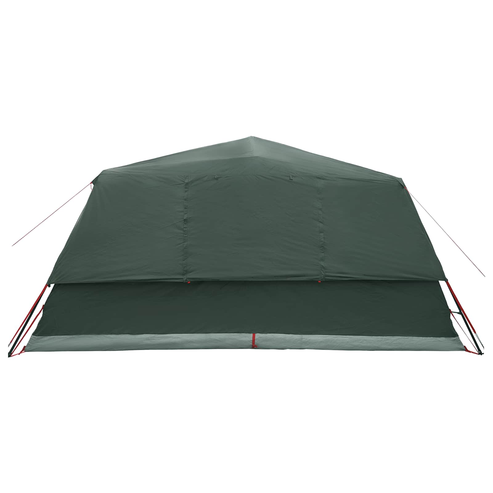 Tenda Istantanea 10 persona Verde militare Poliestere e Acciaio