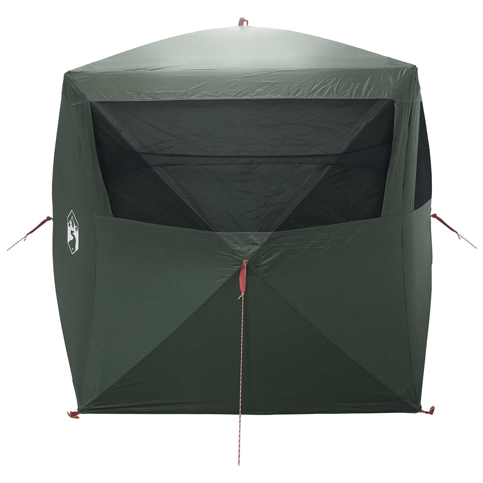 Tenda da Caccia Verde militare 2 persone Poliestere e Acciaio