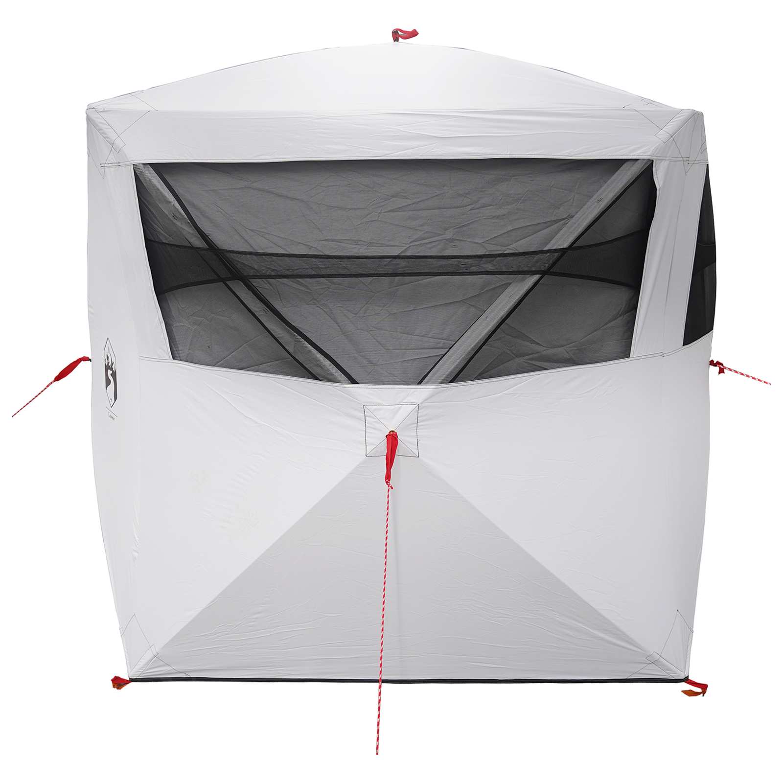 Tenda da Caccia Bianco Blackout 2 persone Poliestere e Acciaio