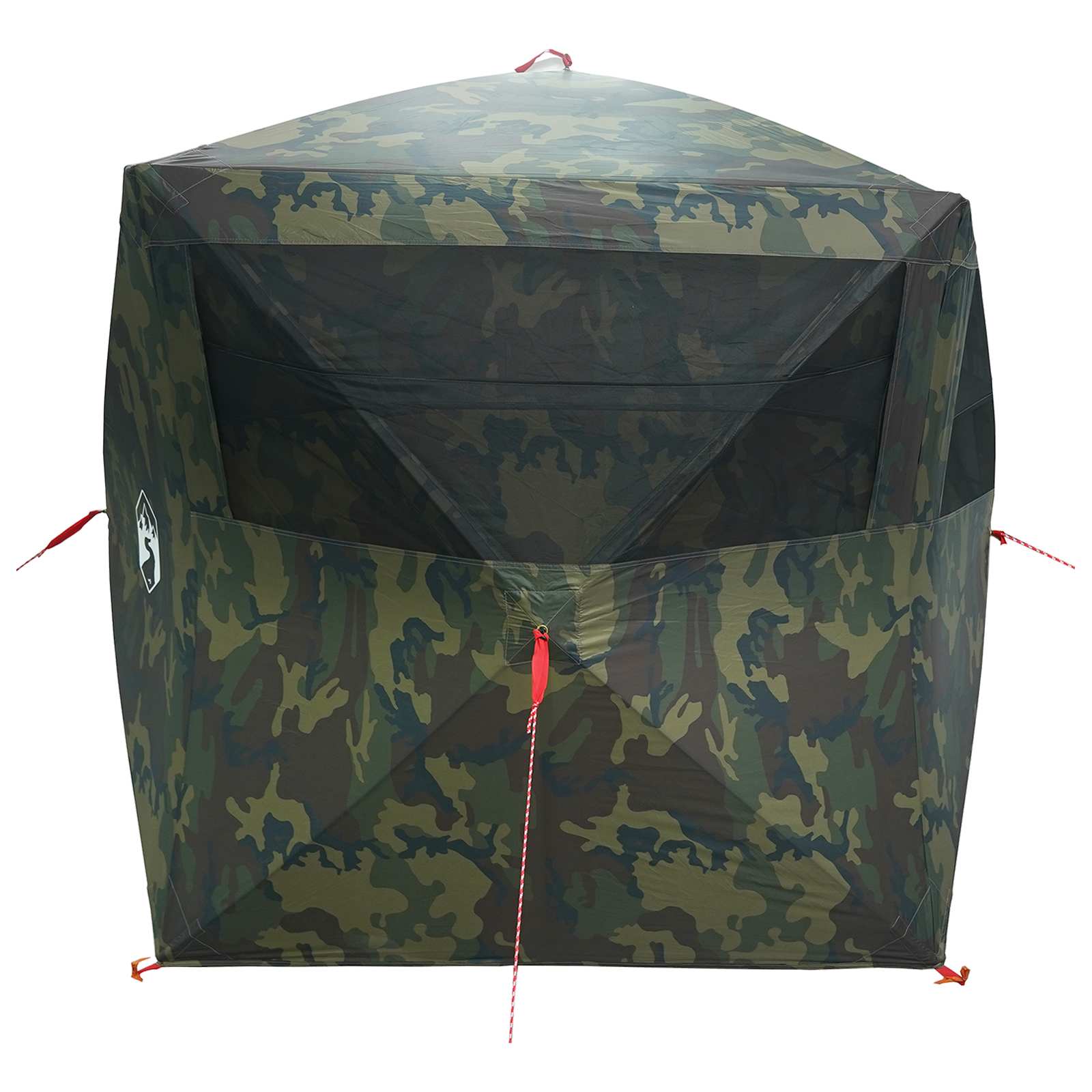 Tenda da Caccia Mimetico 2 persone Poliestere e Acciaio