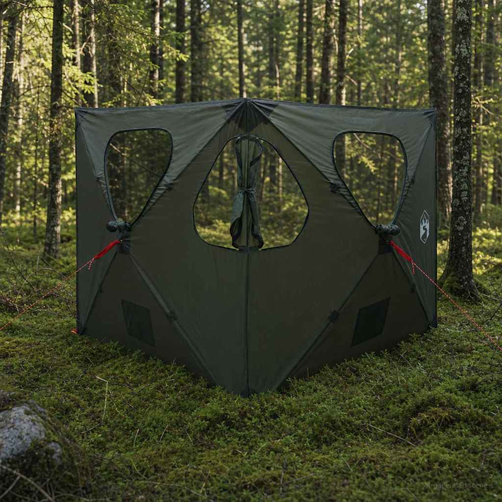 Tenda da Caccia Verde militare 145 x 145 x 150 cm