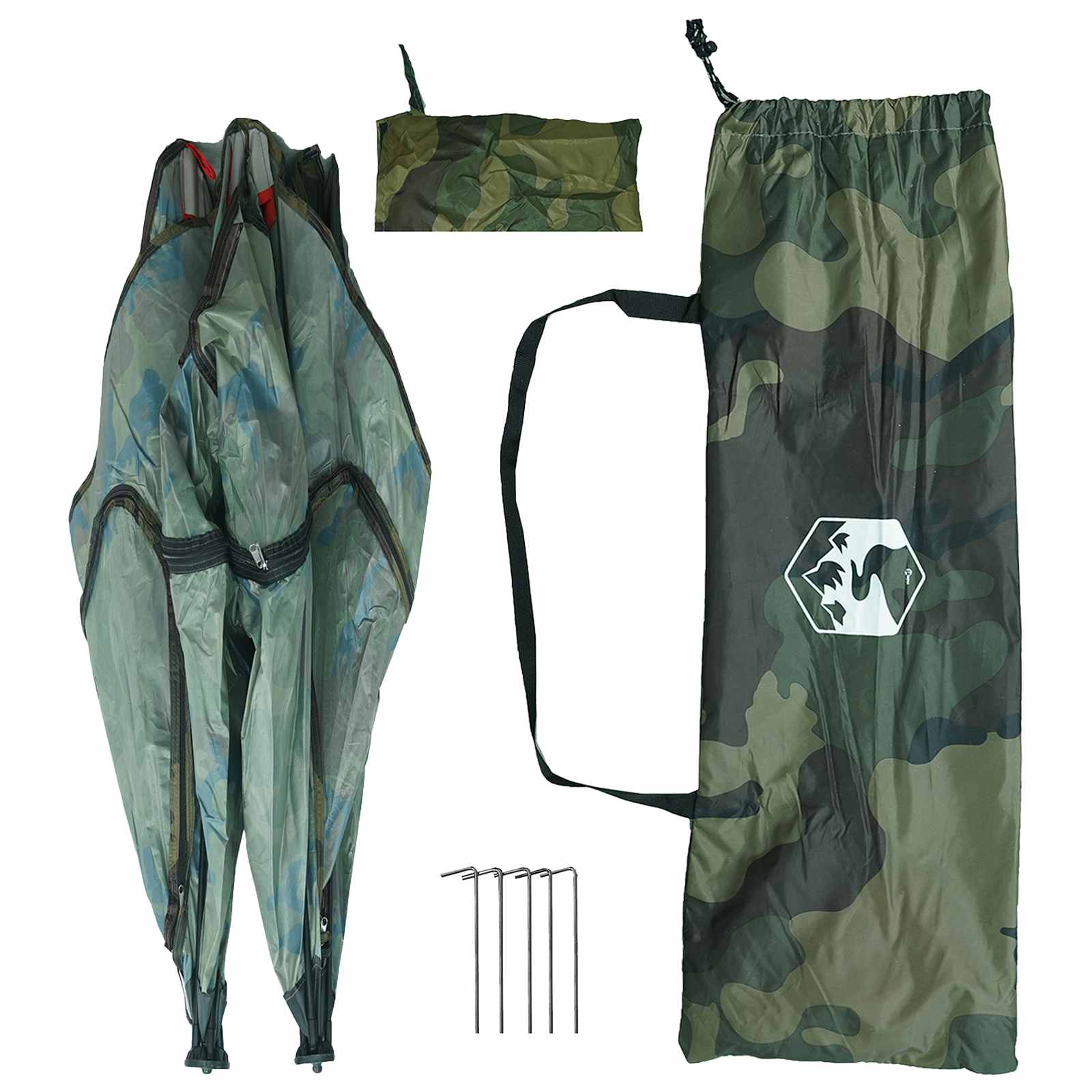 Tenda da Caccia Mimetico 145 x 145 x 150 cm