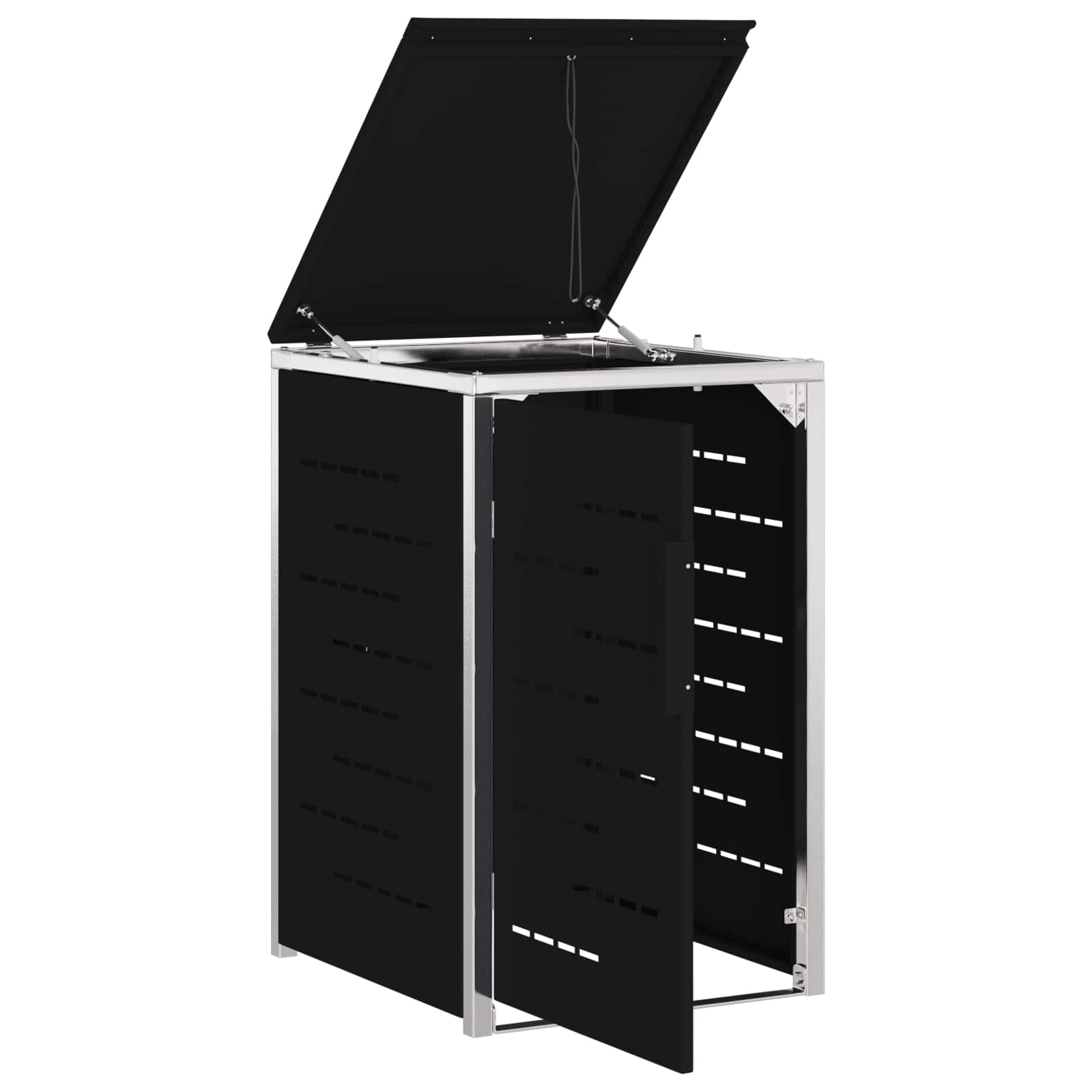 Stoccaggio contenitore a ruote for 1 Bin 240L Nero