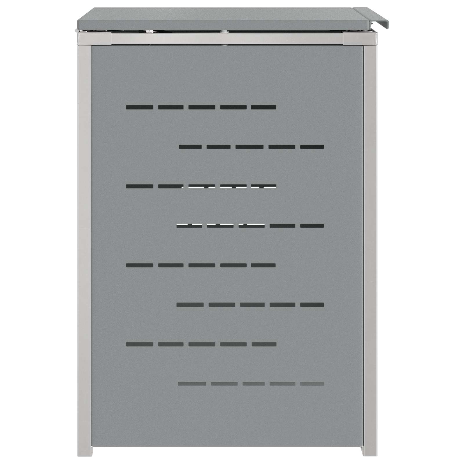Stoccaggio contenitore a ruote per 1 contenitore 240L Grigio