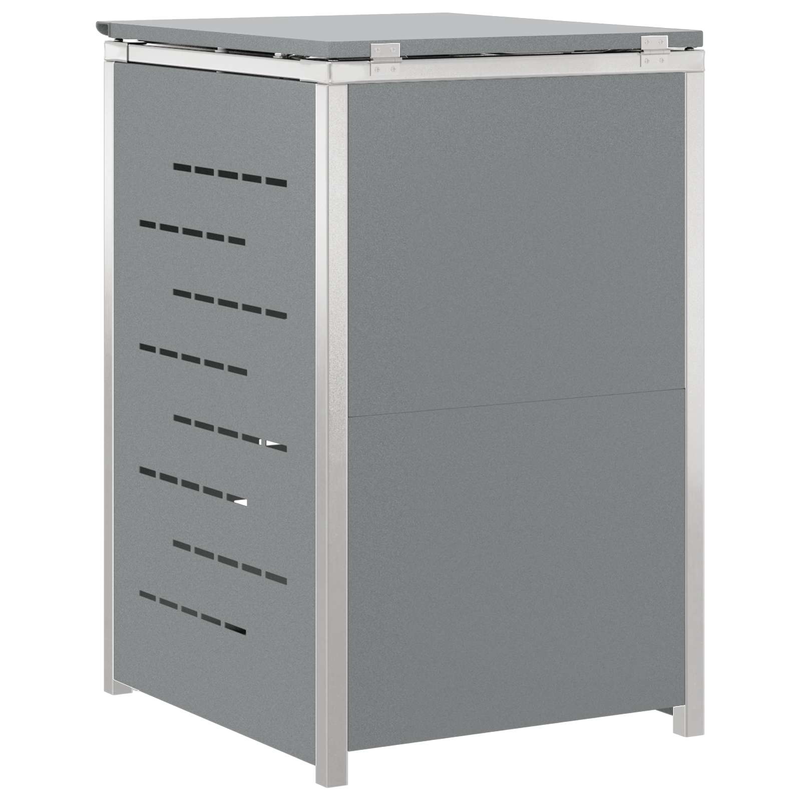 Stoccaggio contenitore a ruote per 1 contenitore 240L Grigio