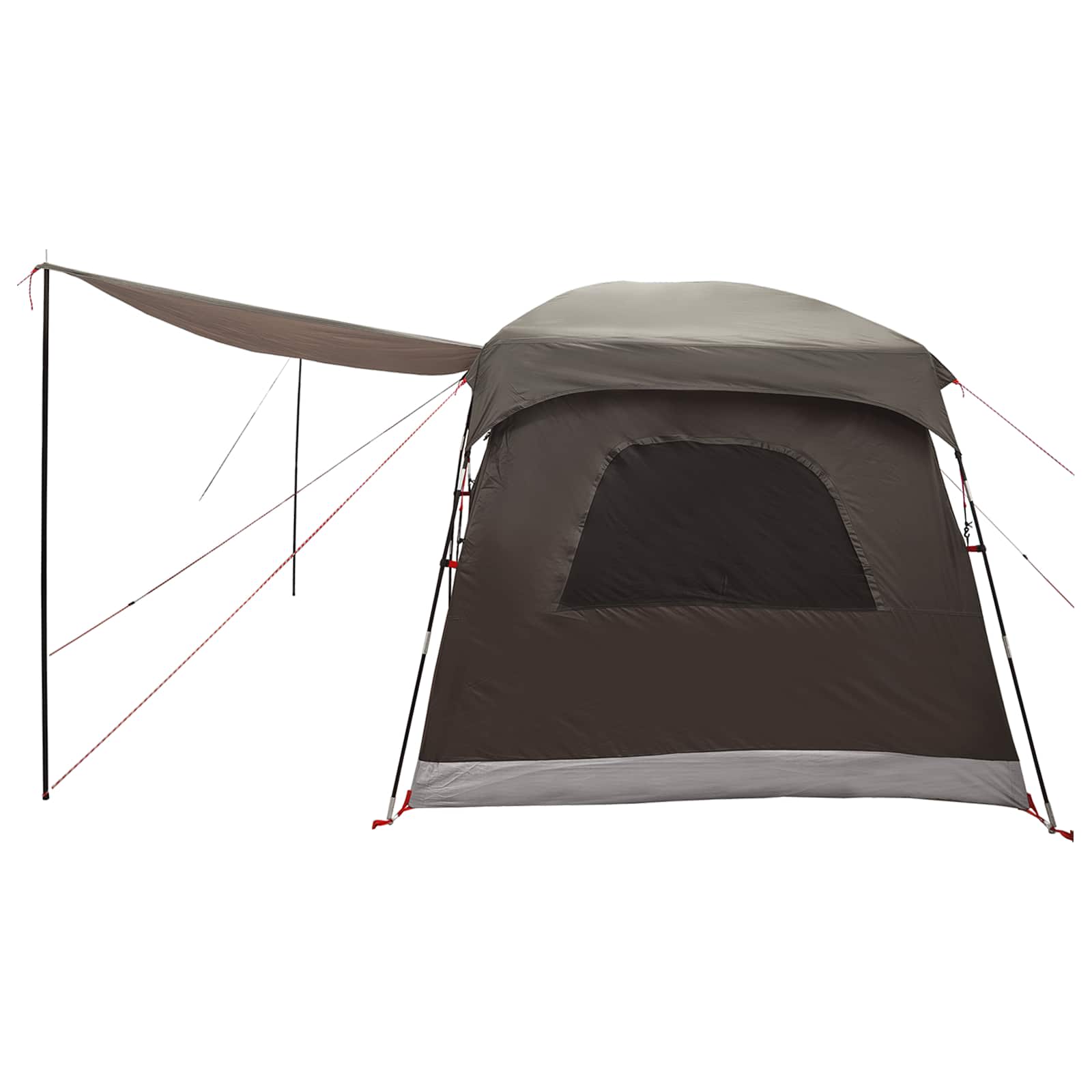 Tenda Familiare 5 persona Marrone Grigio Poliestere