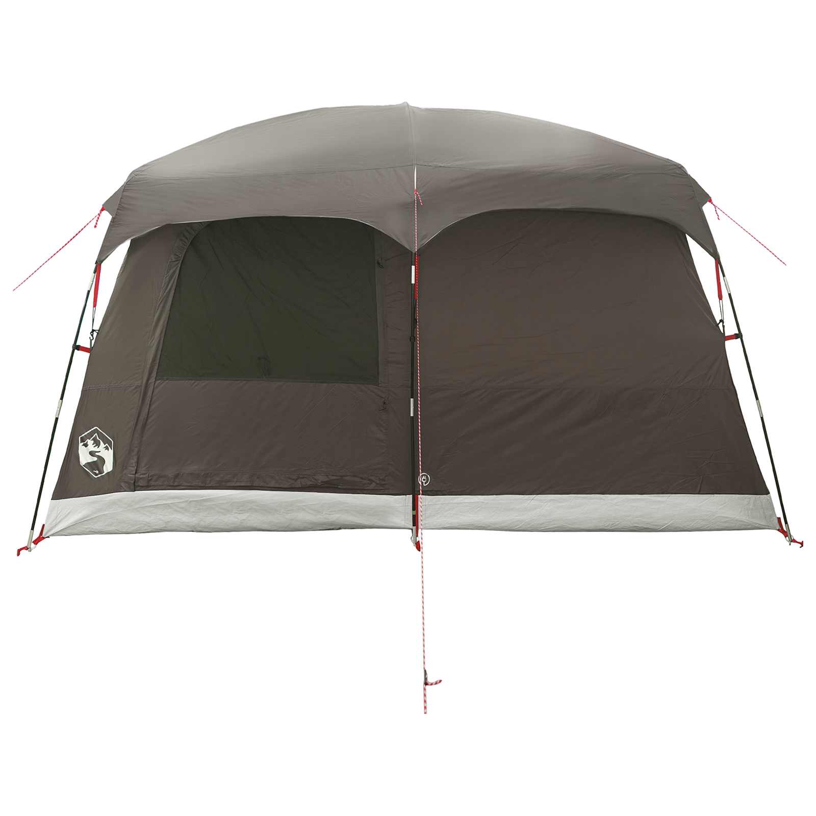 Tenda Familiare 8 persona Marrone Grigio Poliestere