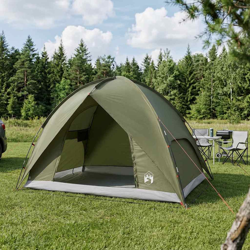Tenda da campeggio con telo antipioggia impermeabile 3 persona