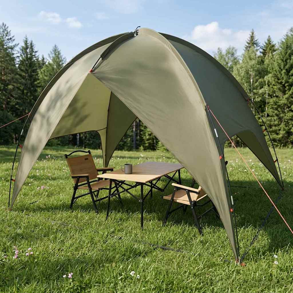 Tenda da campeggio con telo antipioggia impermeabile 3 persona