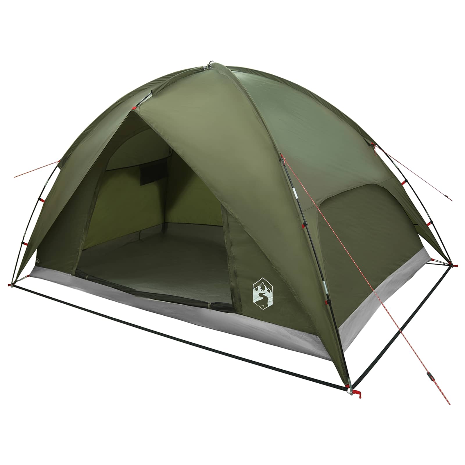 Tenda da campeggio con telo antipioggia impermeabile 4 persona