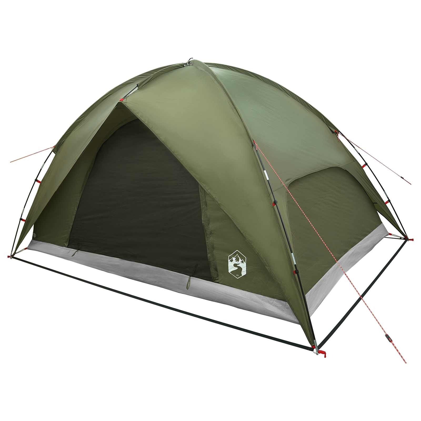 Tenda da campeggio con telo antipioggia impermeabile 4 persona