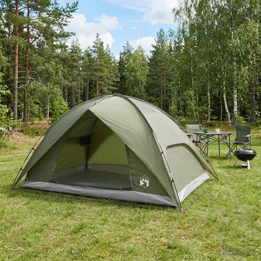 Tenda da campeggio con telo antipioggia impermeabile 5 persona