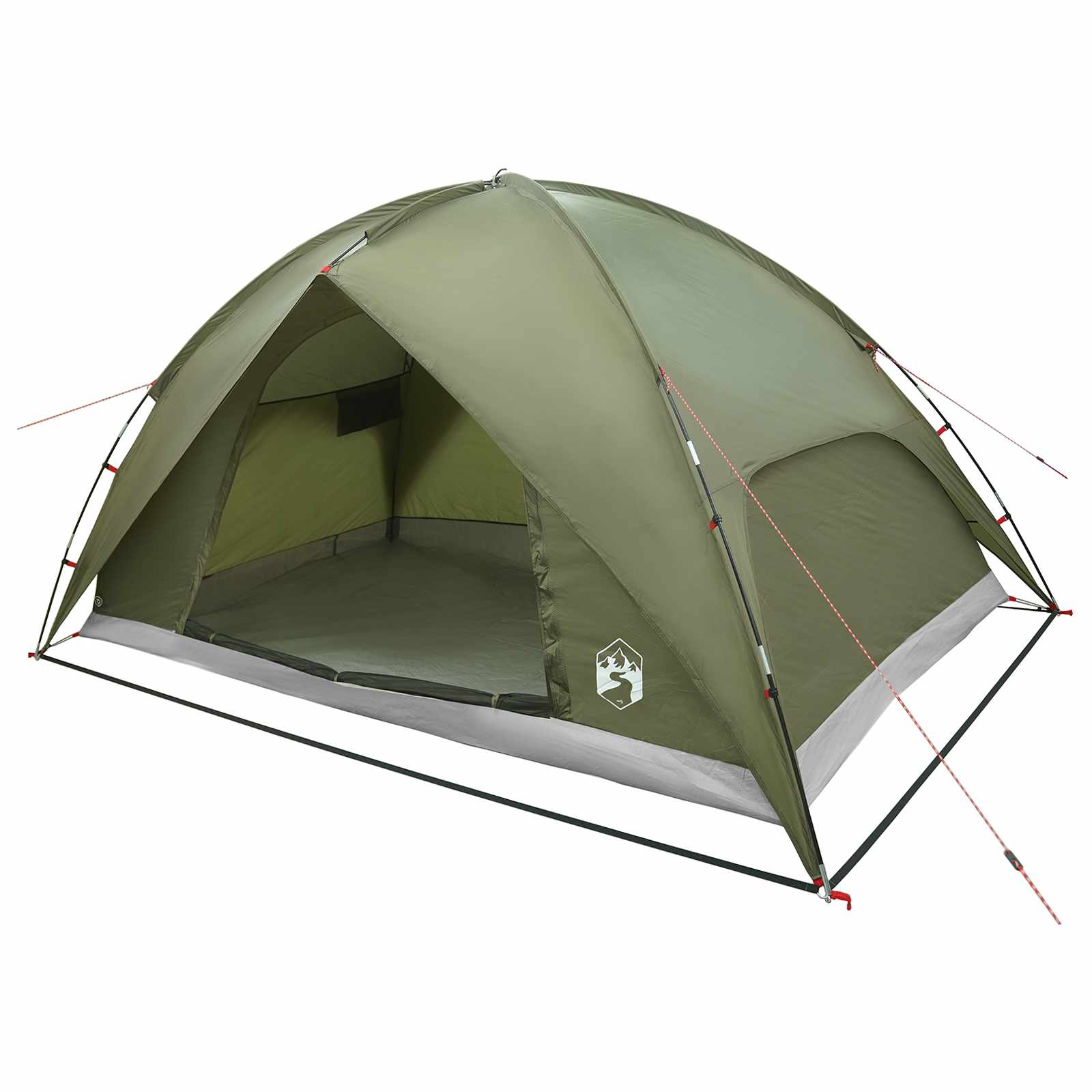 Tenda da campeggio con telo antipioggia impermeabile 5 persona