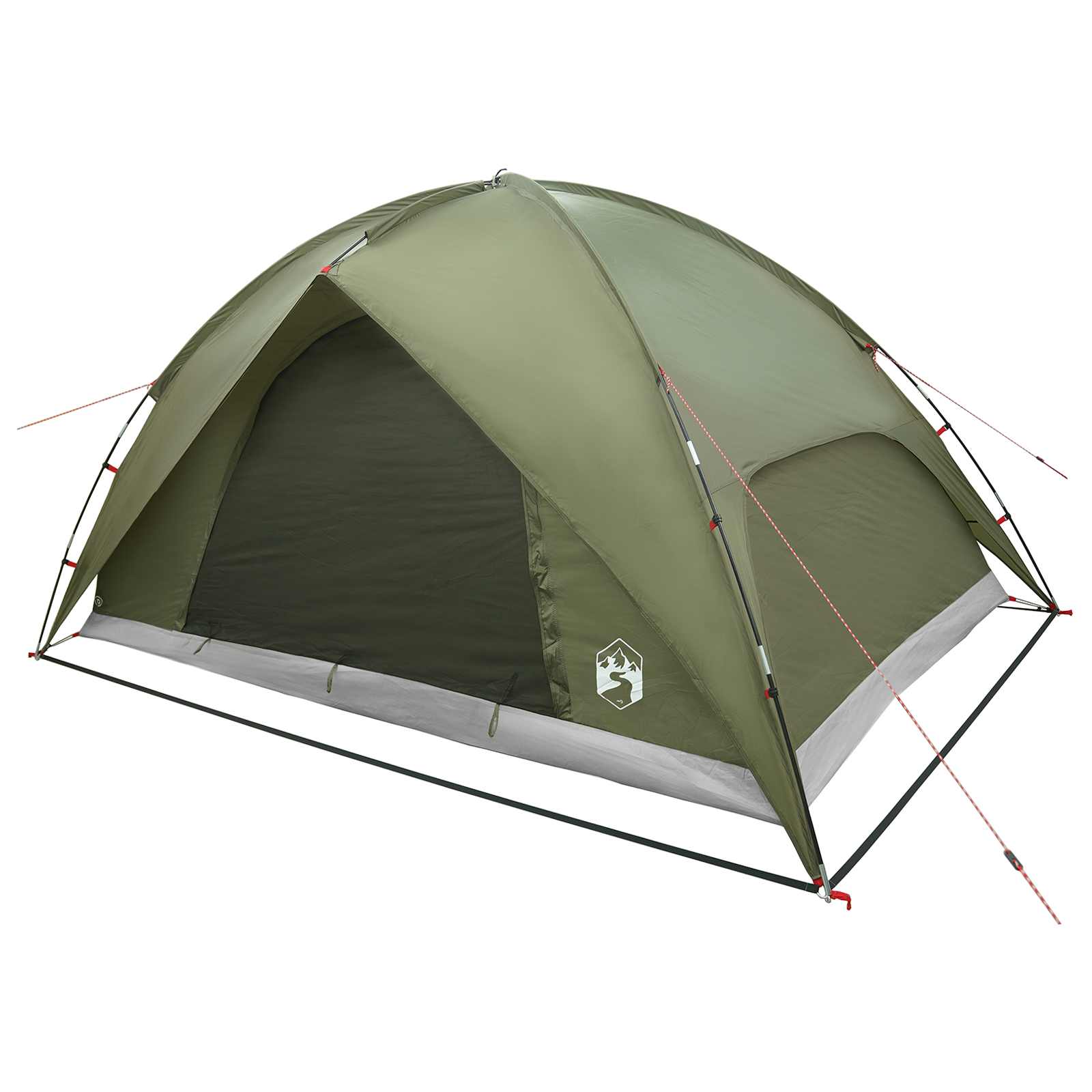 Tenda da campeggio con telo antipioggia impermeabile 5 persona