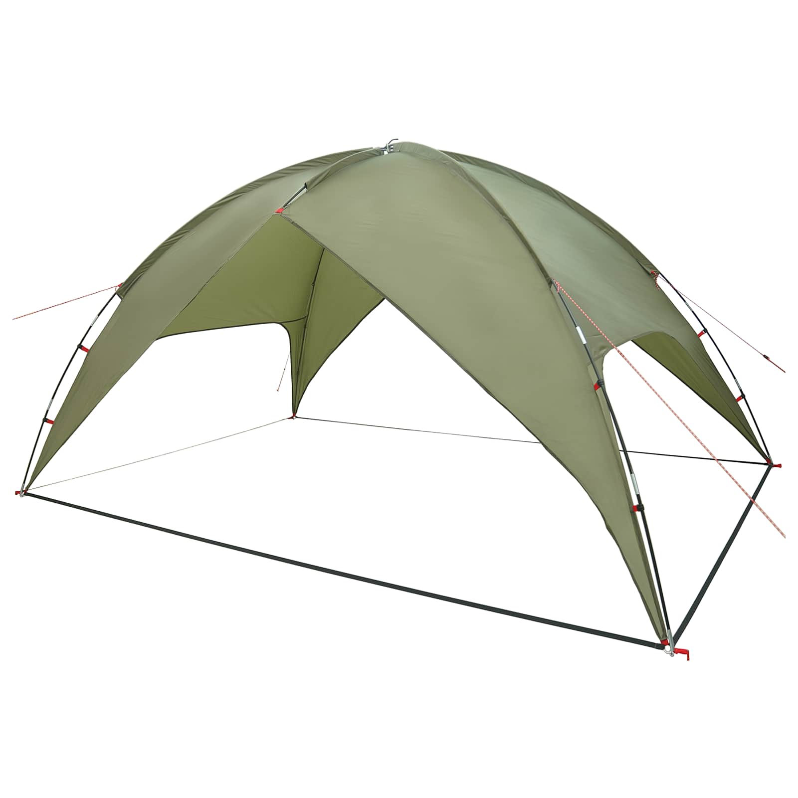 Tenda da campeggio con telo antipioggia impermeabile 5 persona