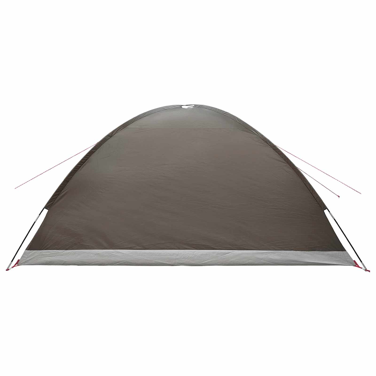 Tenda Capanna 8 persona Marrone grigio Poliestere e Acciaio