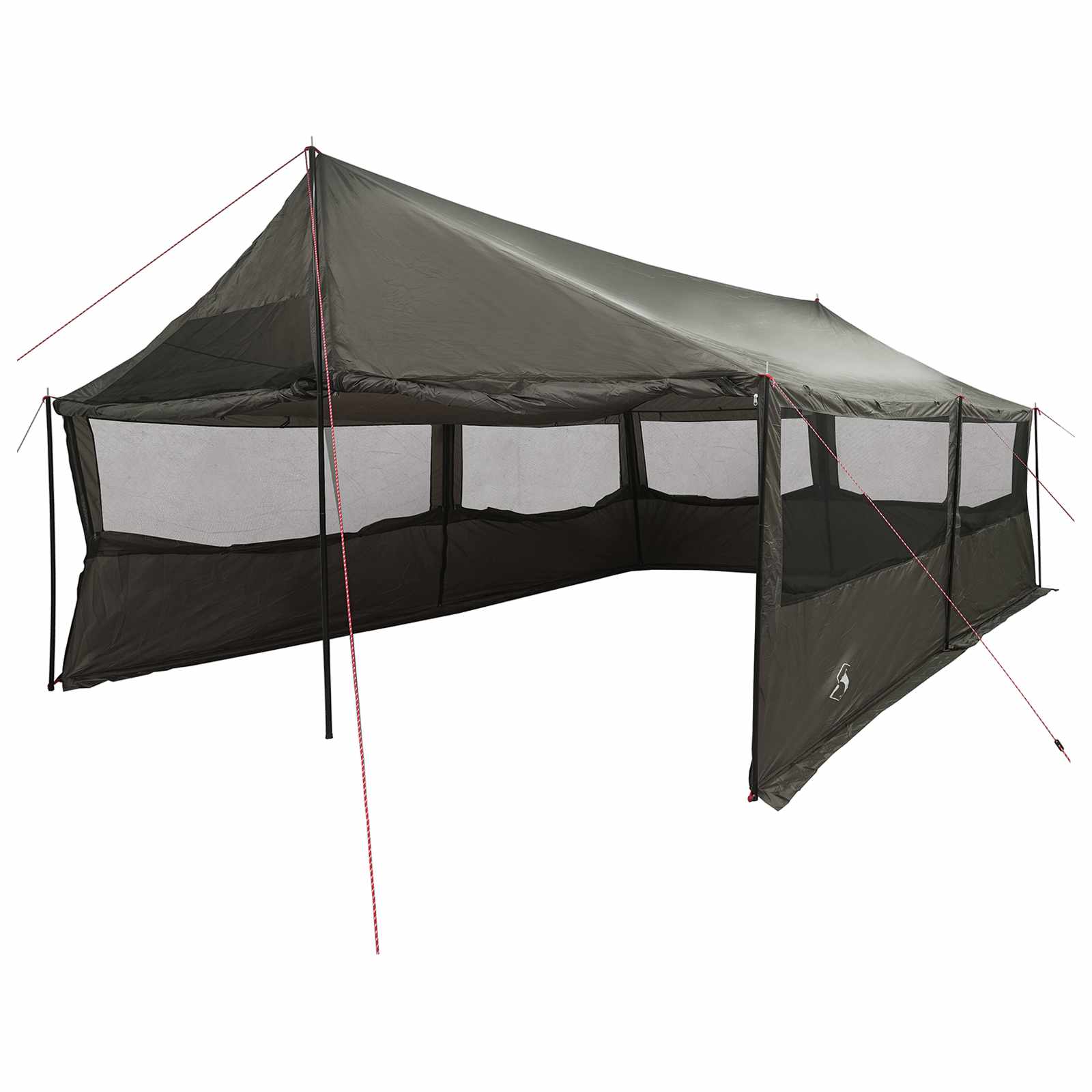 Tenda Familiare Marrone grigio 600 x 400 x 268 cm