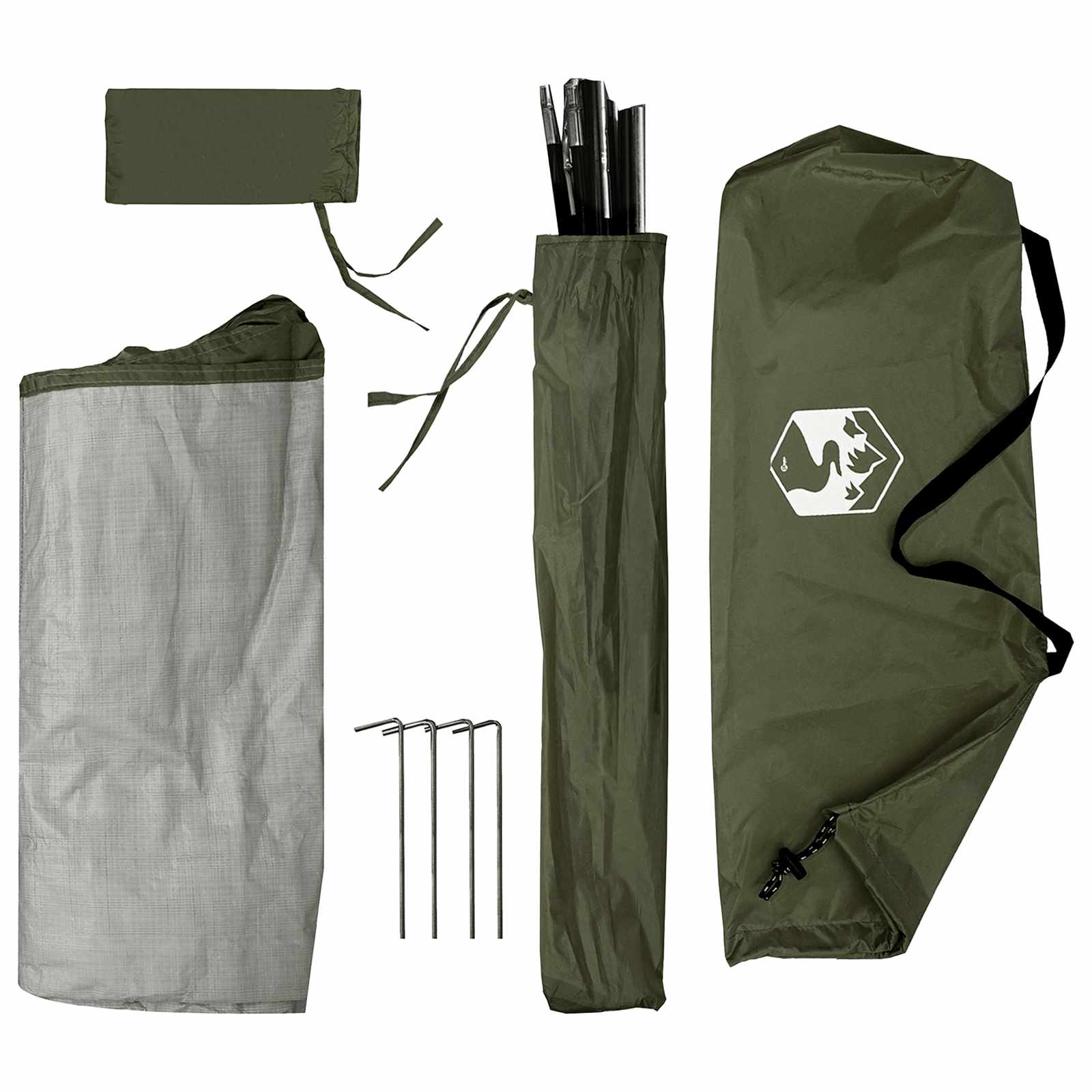 Tenda di stoccaggio Verde Oliva 120 x 50 x 70 cm