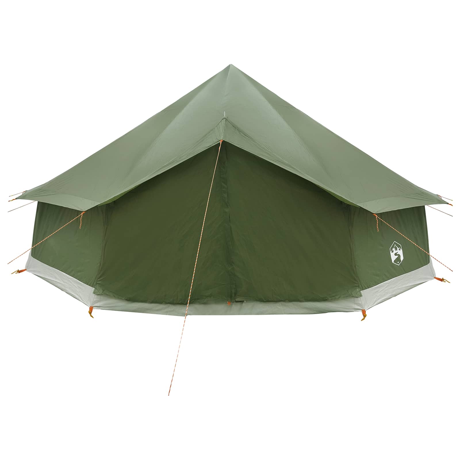 Tenda Tipi 12 persona Verde militare Poliestere e Acciaio