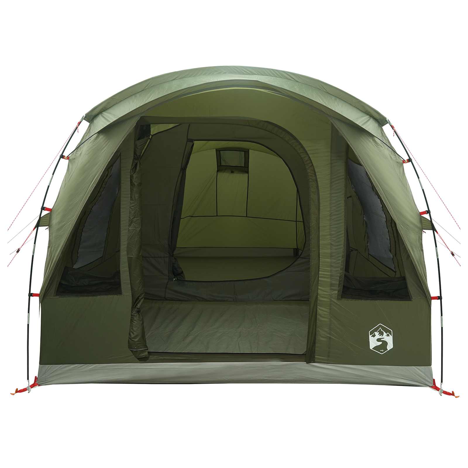 Tenda a tunnel 3 persona Verde Oliva Poliestere e Acciaio
