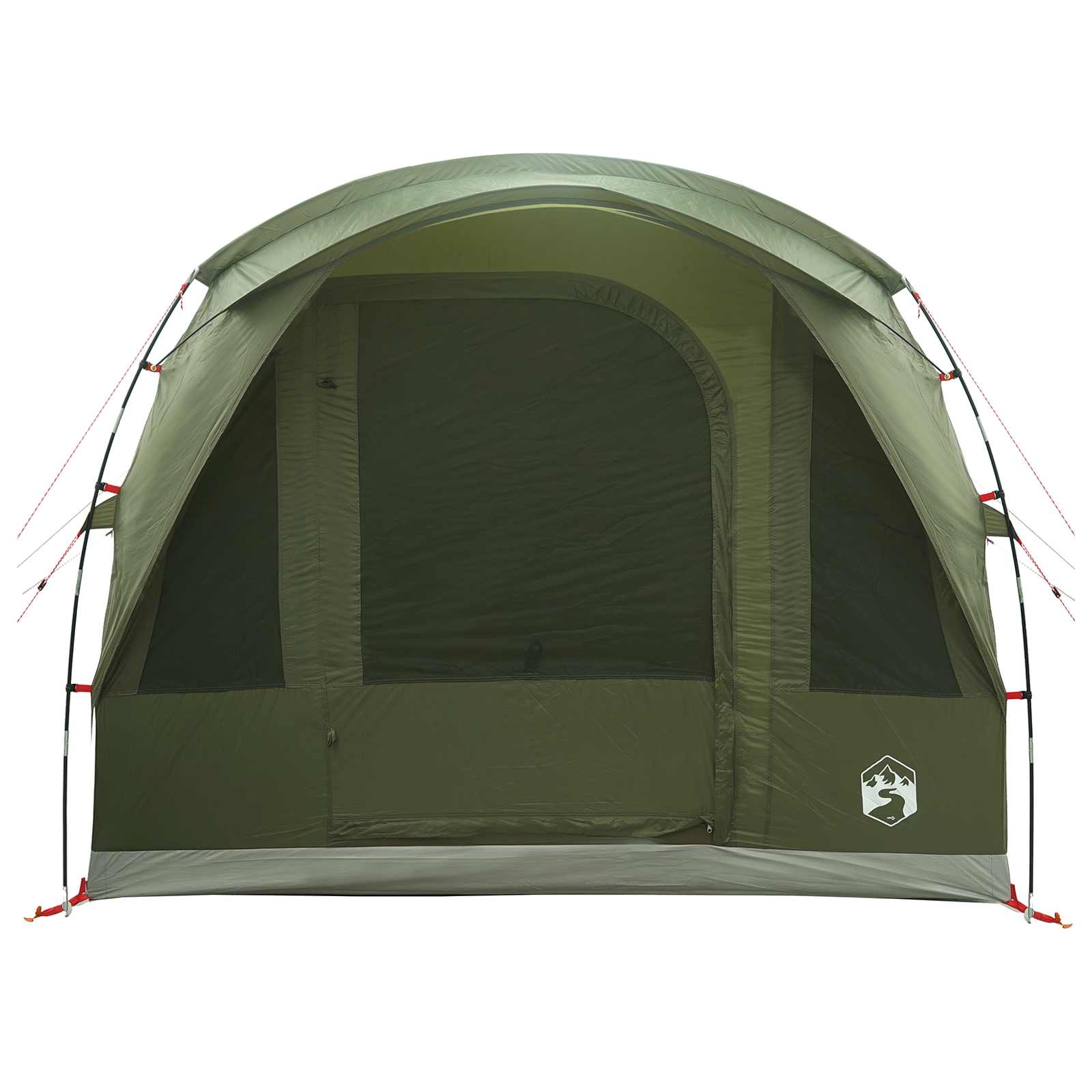 Tenda a tunnel 3 persona Verde Oliva Poliestere e Acciaio