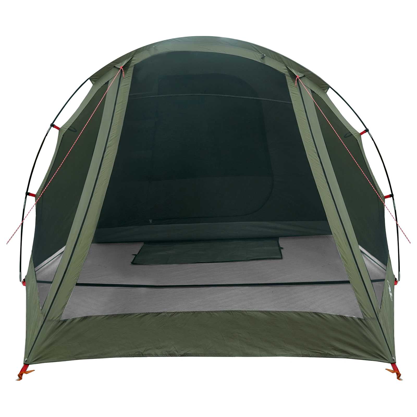 Tenda Capanna 4 persona Verde Oliva Poliestere e Acciaio