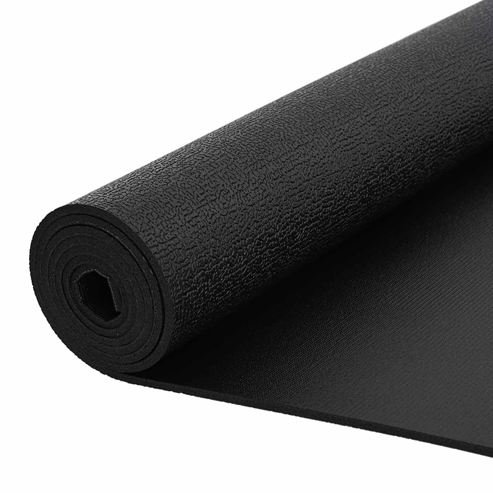 Tappetino di Protezione Sportiva Nero 183 x 122 x 0,6 cm