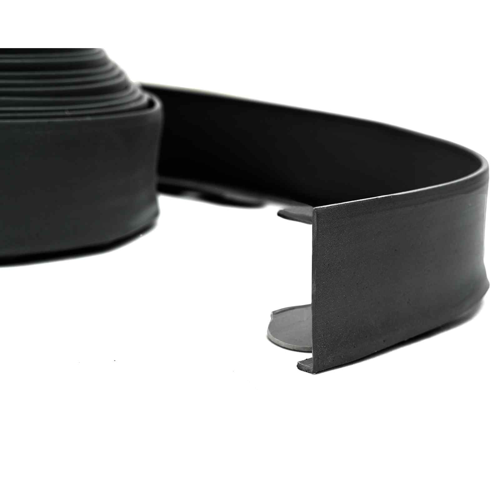 Bordure per prato Nero 5000 x 4 x 5 cm Plastica
