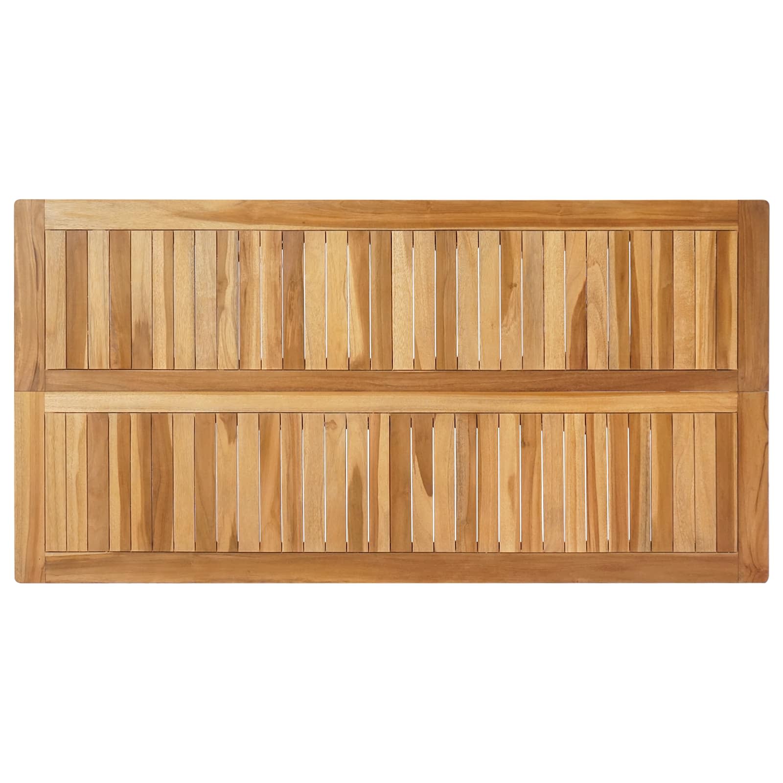 Tavolo da bar Naturale 150 x 75 x 105 cm Legno di teak solido