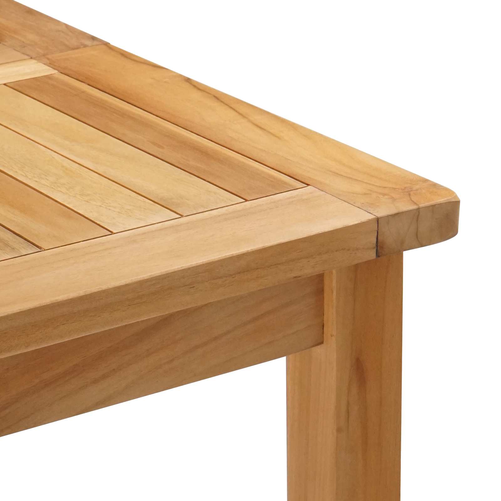 Tavolo da bar Naturale 150 x 75 x 105 cm Legno di teak solido