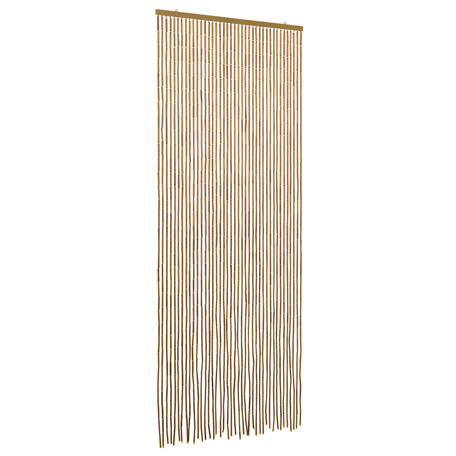 Tenda per Porta Antinsetti multicolore 90 x 200 cm Bambù